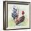 Watercolor Rooster-A-Jean Plout-Framed Giclee Print