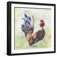 Watercolor Rooster-A-Jean Plout-Framed Giclee Print