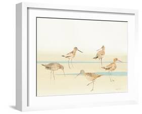 Watercolor Sandpipers I-Avery Tillmon-Framed Art Print