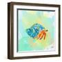 Watercolor Sea Creatures II-Julie DeRice-Framed Art Print