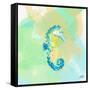 Watercolor Sea Creatures III-Julie DeRice-Framed Stretched Canvas