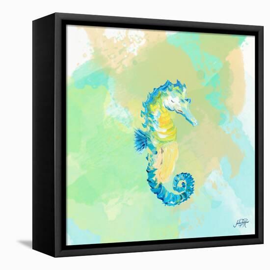Watercolor Sea Creatures III-Julie DeRice-Framed Stretched Canvas