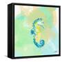 Watercolor Sea Creatures III-Julie DeRice-Framed Stretched Canvas