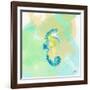 Watercolor Sea Creatures III-Julie DeRice-Framed Art Print