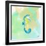 Watercolor Sea Creatures III-Julie DeRice-Framed Art Print