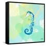 Watercolor Sea Creatures IV-Julie DeRice-Framed Stretched Canvas