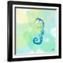 Watercolor Sea Creatures IV-Julie DeRice-Framed Art Print