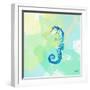 Watercolor Sea Creatures IV-Julie DeRice-Framed Art Print