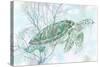Watercolor Sea Turtle I-Studio W-Stretched Canvas
