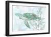 Watercolor Sea Turtle II-Studio W-Framed Art Print