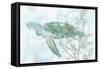 Watercolor Sea Turtle II-Studio W-Framed Stretched Canvas