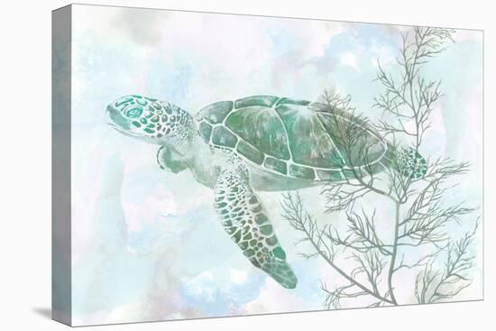 Watercolor Sea Turtle II-Studio W-Stretched Canvas