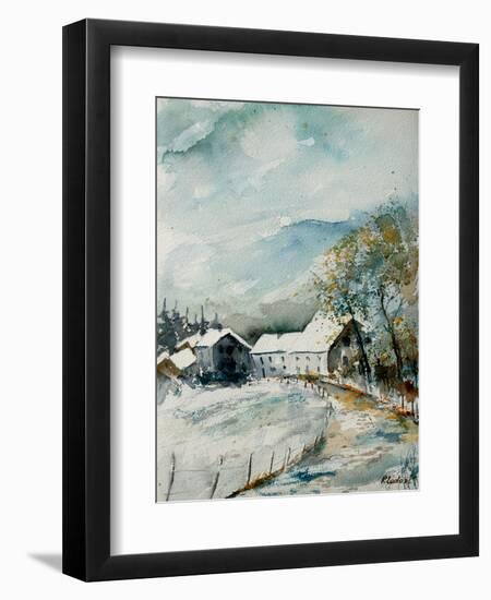 Watercolor Sechery 1107-Pol Ledent-Framed Art Print