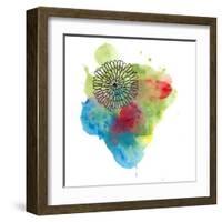 Watercolor sketch 13-Jan Weiss-Framed Art Print