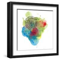 Watercolor sketch 13-Jan Weiss-Framed Art Print