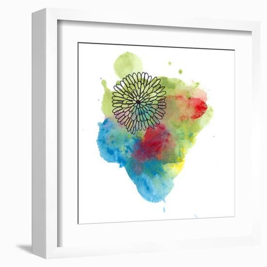 Watercolor sketch 13-Jan Weiss-Framed Art Print