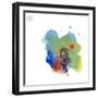 Watercolor Sketch 8-Jan Weiss-Framed Art Print