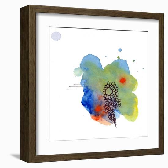 Watercolor Sketch 8-Jan Weiss-Framed Art Print