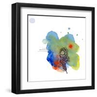 Watercolor Sketch 8-Jan Weiss-Framed Art Print