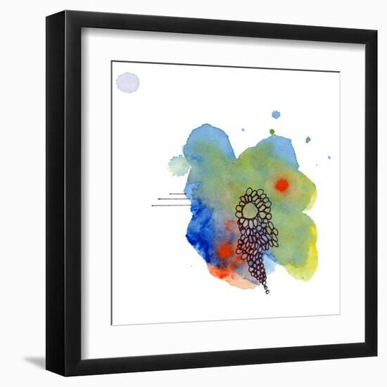 Watercolor Sketch 8-Jan Weiss-Framed Art Print