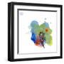 Watercolor Sketch 8-Jan Weiss-Framed Art Print