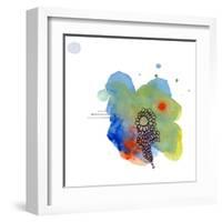 Watercolor Sketch 8-Jan Weiss-Framed Art Print