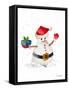 Watercolor Snowman II-Lanie Loreth-Framed Stretched Canvas