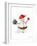 Watercolor Snowman II-Lanie Loreth-Framed Art Print