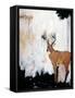 Watercolor Stag-Brooke Tangney-Framed Stretched Canvas