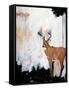 Watercolor Stag-Brooke Tangney-Framed Stretched Canvas