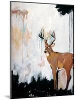 Watercolor Stag-Brooke Tangney-Mounted Art Print