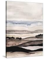Watercolor Strata I-Grace Popp-Stretched Canvas