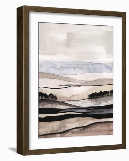 Watercolor Strata II-Grace Popp-Framed Art Print