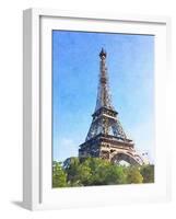 Watercolor Streets of Paris II-Emily Navas-Framed Art Print