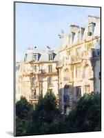 Watercolor Streets of Paris III-Emily Navas-Mounted Art Print