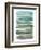 Watercolor Stripes A-THE Studio-Framed Giclee Print