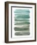 Watercolor Stripes A-THE Studio-Framed Giclee Print