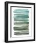 Watercolor Stripes A-THE Studio-Framed Giclee Print