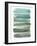 Watercolor Stripes A-THE Studio-Framed Giclee Print