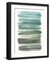 Watercolor Stripes A-THE Studio-Framed Giclee Print