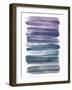 Watercolor Stripes B-THE Studio-Framed Giclee Print