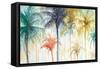 Watercolor Summer Palms-Patricia Pinto-Framed Stretched Canvas