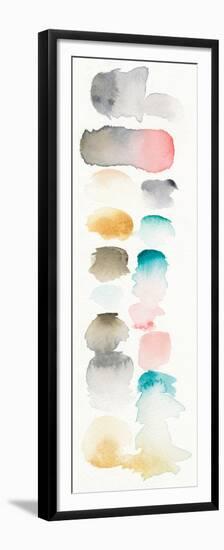 Watercolor Swatch Panel I-Elyse DeNeige-Framed Premium Giclee Print