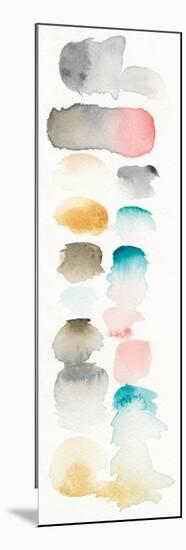 Watercolor Swatch Panel I-Elyse DeNeige-Mounted Premium Giclee Print