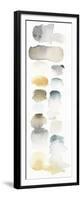 Watercolor Swatch Panel Neutral I-Elyse DeNeige-Framed Premium Giclee Print