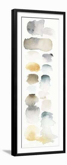 Watercolor Swatch Panel Neutral I-Elyse DeNeige-Framed Premium Giclee Print