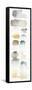 Watercolor Swatch Panel Neutral I-Elyse DeNeige-Framed Stretched Canvas