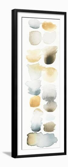 Watercolor Swatch Panel Neutral II-Elyse DeNeige-Framed Premium Giclee Print