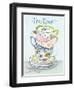 Watercolor Teacups-A-Jean Plout-Framed Giclee Print