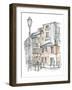 Watercolor Travel Sketchbook III-Ethan Harper-Framed Art Print